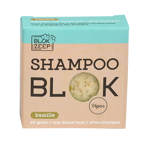 Plasticvrije shampoo bar Blokzeep kamille