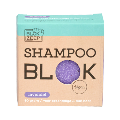 Plasticvrije shampoo bar Blokzeep lavendel