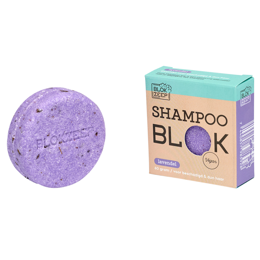 Shampoo bar zonder palmolie lavendel